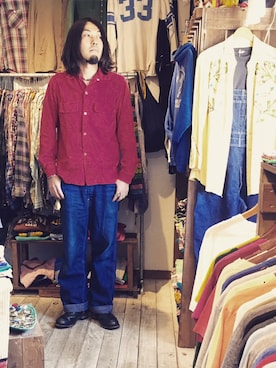 「BEAMS（ビームス）のアイテム（ブーツ）」を使った、HamburgCafeさん（メンズ・179cm）の夏コーディネート