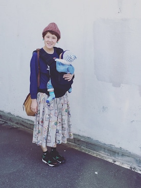 「スエット」｜HamburgCafeさん（レディース・159cm）の秋コーディネート