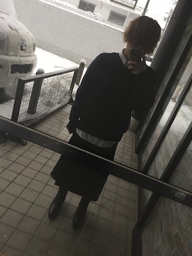 「バナルシックビザール」｜てっちゃんさん（メンズ・165cm）の冬コーディネート