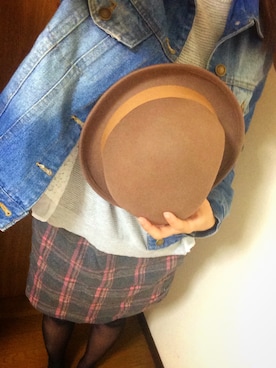 「GRL（グレイル）のアイテム（デニムジャケット）」を使った、みちゃんさん（レディース・163cm）の秋コーディネート