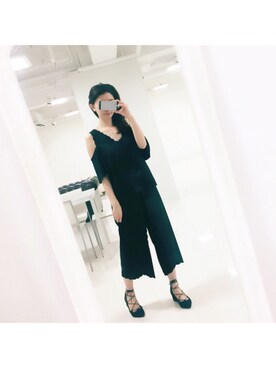 「DRWCYS（ドロシーズ）のアイテム（その他トップス）」を使った、DRWCYS・PR 生駒典子さん（レディース・159cm）の春コーディネート