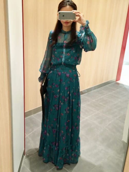 DRWCYS・PR 生駒典子さんのコーディネート