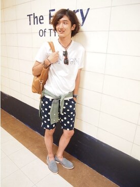 Ippei Suzukiさん（メンズ・175cm）の春コーディネート