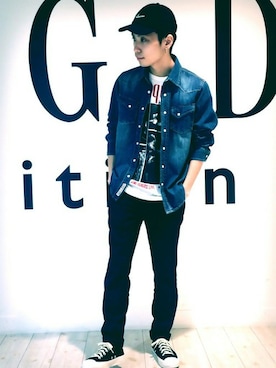 GGDedition八王子店さん（メンズ・173cm）の春コーディネート