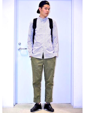 藤村 拓実さん(メンズ・180cm)の春コーディネート