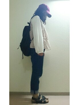 ゆかさん（レディース・154cm）の秋コーディネート