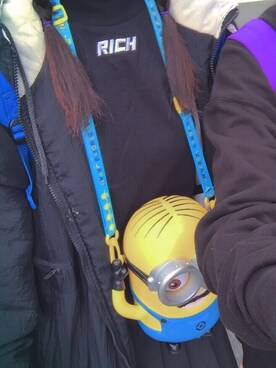 「JOYRICH（ジョイリッチ）のアイテム（トップス、ブラック系）」を使った、yunaさん（レディース・160cm）の秋コーディネート