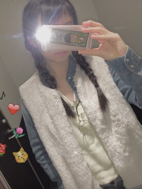 「OLD NAVY（オールドネイビー）のアイテム（ジャケット/アウター、ベージュ系）」を使った、yunaさん（レディース・160cm）の春コーディネート