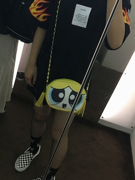 「VANS（バンズ）のアイテム（シューズ、ホワイト系）」を使った、yunaさん（レディース・160cm）の夏コーディネート