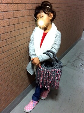 rintosaku &  8さん（キッズ・110cm）の秋コーディネート