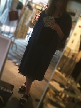 「MONKI（モンキ）のアイテム（サンダル）」を使った、みっちゃそさん（レディース・164cm）の夏コーディネート