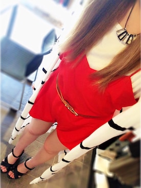 みっちゃそさん（レディース・165cm）の夏コーディネート