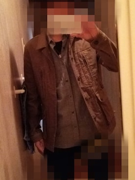 「MR.OLIVE（ミスターオリーブ）のアイテム（ミリタリージャケット）」を使った、せーやさん（メンズ・168cm）の秋コーディネート