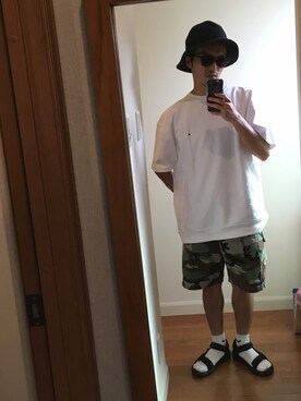 「n-s（ノース）のアイテム」を使った、KUROさん（メンズ・163cm）の春コーディネート