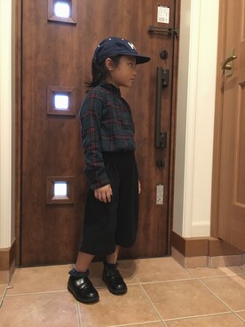 「娘」｜「アイテム（帽子）」を使った、KUROさん（メンズ・163cm）の秋コーディネート