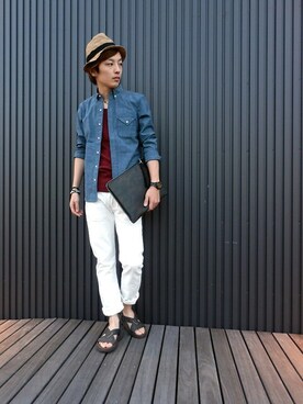 Kuribayashiさん(メンズ・175cm)の夏コーディネート