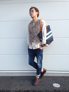 Kuribayashiさん（メンズ・177cm）の夏コーディネート