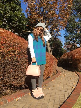 MOYUさん（レディース・157cm）の冬コーディネート