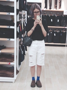 「iPhone5」｜安吉🍀さん（レディース・161cm）の夏コーディネート