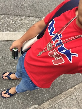 まぁちぇるさん（メンズ・170cm）の夏コーディネート