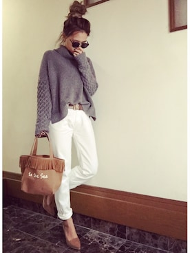 「アゼアミニット」｜ishida_meiさん（レディース・155cm）の秋コーディネート