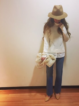 ishida_meiさん（レディース・155cm）の冬コーディネート