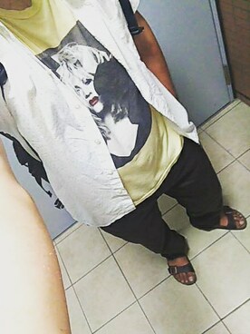 「BIRKENSTOCK（ビルケンシュトック）の＜BIRKENSTOCK（ビルケンシュトック）＞ ARIZONA BIRKOFLOR/サンダル¨ ◆（サンダル）」を使った、ひでさん（メンズ・176cm）の秋コーディネート