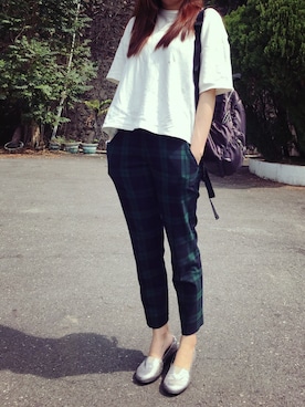 「familytrip」｜TiweiLeeさん（レディース・163cm）の春コーディネート