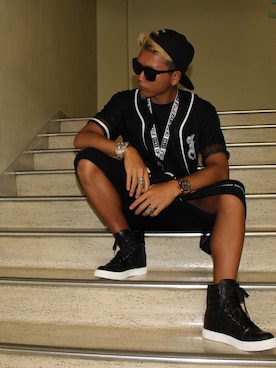 SAKUさん（メンズ・180cm）の秋コーディネート