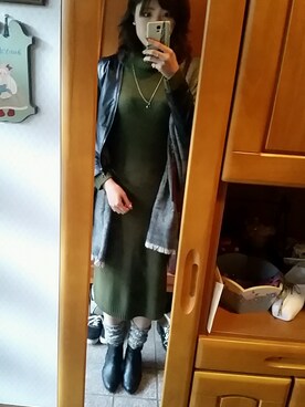 a.ya さん（レディース・169cm）の秋コーディネート