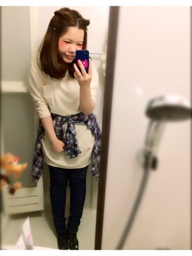 aachan☺︎さん（レディース・153cm）の春コーディネート