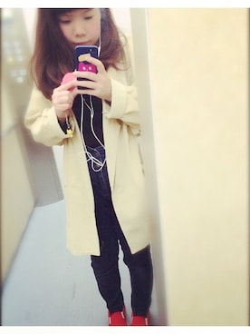 「前髪ぱっつん」｜aachan☺︎さん（レディース・154cm・20代）の秋コーディネート