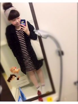 「前髪ぱっつん」｜aachan☺︎さん（レディース・154cm・20代）の秋コーディネート