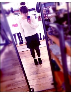 aachan☺︎さん（レディース・154cm）の冬コーディネート