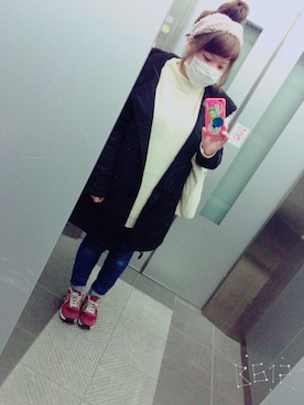 aachan☺︎さん（レディース・154cm）の冬コーディネート