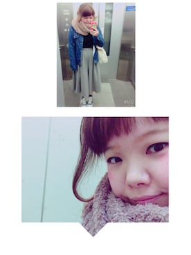 「レプシィム(LEPSIM)」｜「アイテム（腕時計）」を使った、aachan☺︎さん（レディース・154cm）の冬コーディネート