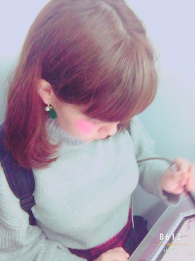 「チークこいめ」｜aachan☺︎さん（レディース・154cm）の冬コーディネート