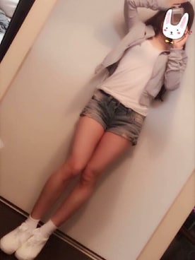 「GYDA（ジェイダ）のアイテム」を使った、まぁさん（レディース・160cm）の春コーディネート