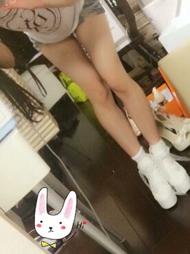 「GYDA（ジェイダ）のアイテム」を使った、まぁさん（レディース・160cm）の春コーディネート