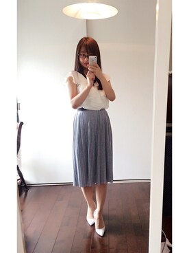 まぁさん（レディース・160cm）の春コーディネート