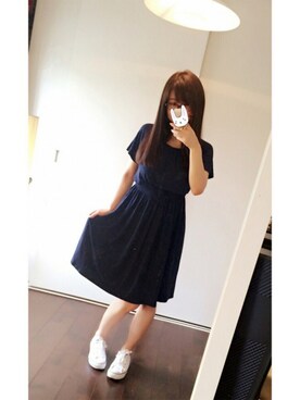 まぁさん（レディース・160cm）の春コーディネート