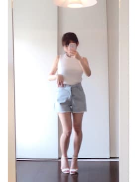 まぁさん（レディース・160cm）の夏コーディネート