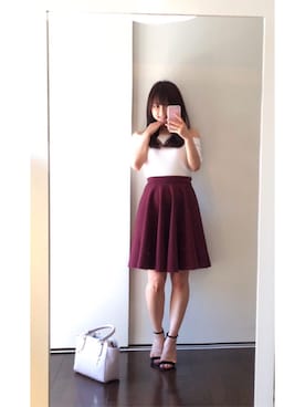 「dazzlin（ダズリン）のアイテム（PC・スマホグッズ/家電）」を使った、まぁさん（レディース・160cm）の秋コーディネート