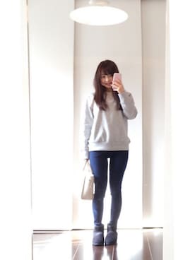 「dazzlin（ダズリン）のアイテム（PC・スマホグッズ/家電）」を使った、まぁさん（レディース・160cm）の秋コーディネート