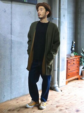 「GOWN」｜LICLEさん（メンズ・171cm）の秋コーディネート