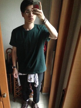 Sato Ryoさん（メンズ・168cm）の夏コーディネート