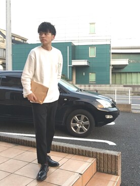 Sato Ryoさん（メンズ・168cm）の秋コーディネート