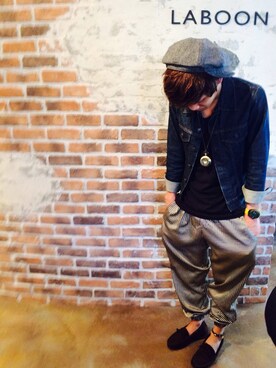 岡部 晃大  LABOONさんのコーディネート