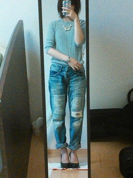 NAさん（レディース・162cm）の秋コーディネート