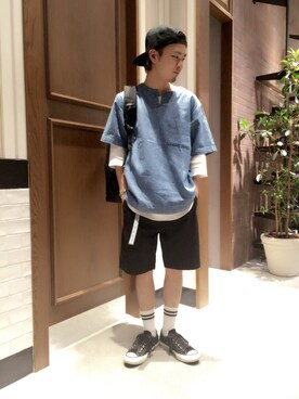 いなばちさん(メンズ・165cm)の夏コーディネート